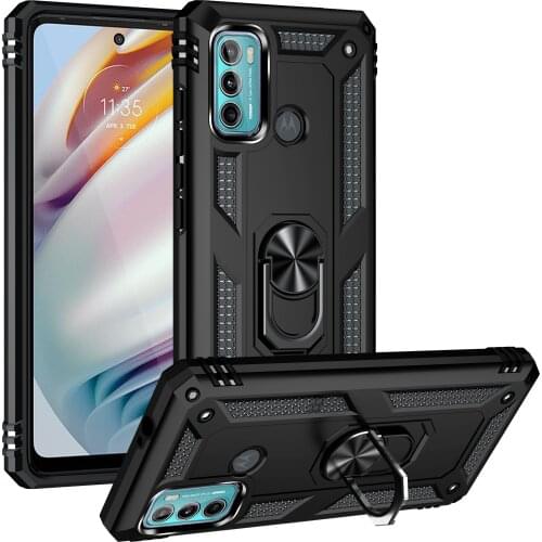 Case for Moto G60 Rugged Shield Armor Soft TPU Shockproof Cover for Motolora Moto G40 Fusion Fundas Couqe