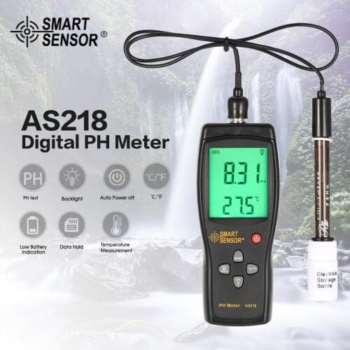 Digital PH Meter Soil PH Meters Tester Detector Monitor Analyzer 0.00~14.00pH Moisture Measuring Tool Water PH Acidity Meter