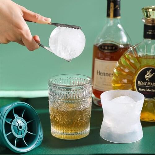 Ice Hockey Mold Silica Gel Whiskey Large Round Ball Creative Kitchen Tool Ice Tray