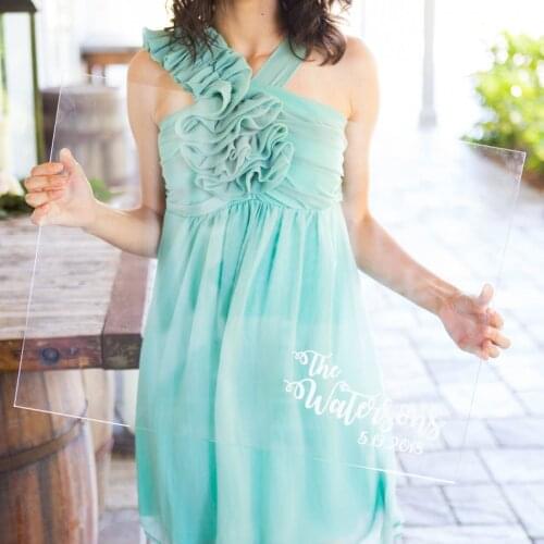 Guest Book Sign in Clear Acrylic Wedding Sign Personalized for Wedding Display, Modern Wedding Decor Sign Guestbook