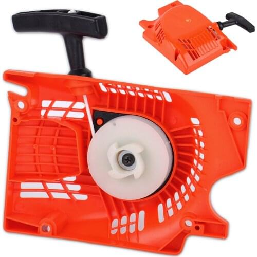 LETAOSK New Generator Recoil Pull Starter Chainsaw Spares Tool fit For Chinese Chainsaw 4500 5200 5800 45cc 52cc 58cc