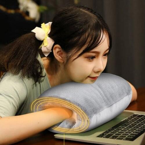Soft Hand Warmer Pillow Stuffed Plush Winter Heater for Kids Men Creative Gift