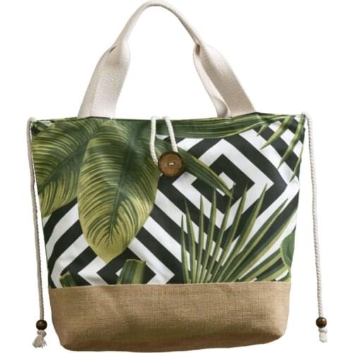 New beach bag fashion women summer tropical different design handbag shoulder bag top bag shopping bags purse