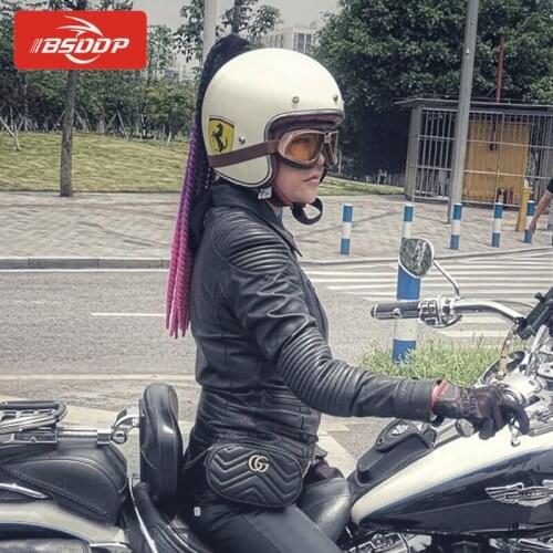 2019New Punk Style Motorcycle Gradient Ramp Helmet Braids Twist Braid Horn Motocross Motorbike Helmet Decoration