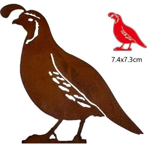 2021 New Peacock Metal Dies Scrapbooking Metal Cutting Dies Craft Stamps Die Cut Embossing Greeting Card Make Stencil Cover