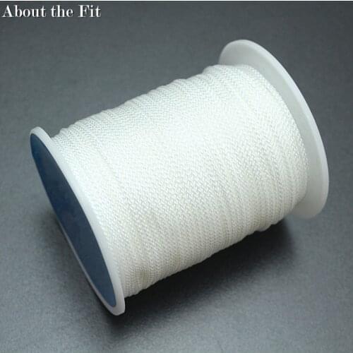 About the Fit Nylon Cords 2mm Braided Thread DIY String Strap Rope Beading Bracelet For Jewelry Making Woven Lace Accessories