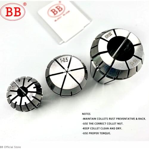BB Spring Collet Chuck ER32 ER40 Tool Holder CNC AA AAA 0.005