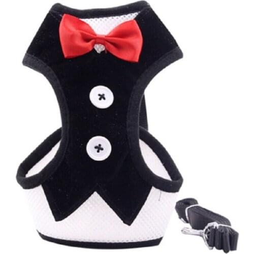 Reflective Breathable Adjustable Pet Harness For Small Large Dog Harness Vest With Custom Patch