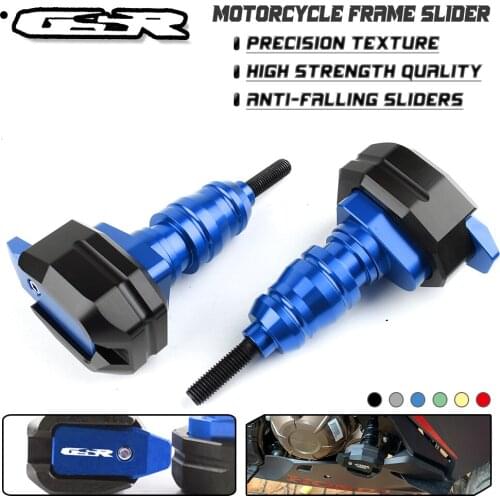 Falling protection Fit For SUZUKI GSR 400 GSR 600 GSR 750 GSX-S750 GSX-S1000 frame slider fairing guard anti crash pad protector