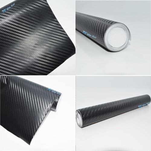 42cmX200cm 3D carbon fiber vinyl film/ carbon fibre sticker black/white color option car sticker 3D carbon wrap