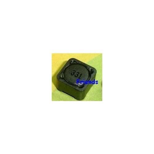 Free Shipping 100 PCS DS1207-331M 330uH 331 12.5*12.5*7.0MM SMD Power Inductors