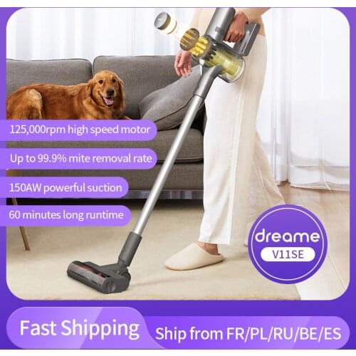 Dreame V11SE Handheld Wireless Vacuum Cleaner OLED Display Portable Cordles 25kPa All in one Dust Collector floor Carpet Cleaner