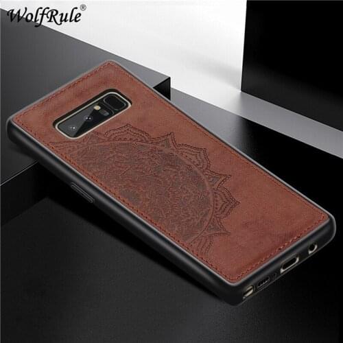 Cover For Samsung Galaxy Note 8 Hard Phone Case For Samsung Note 8 Shcokproof Soft TPU Fabric Texture Cover N950F 6.3"
