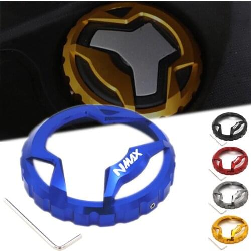 For Yamaha NMAX155 N-MAX NMAX 125 NMAX 155 Motorcycle Gas Oil Fuel Tank Cover Decoration Shell Cap Accessories