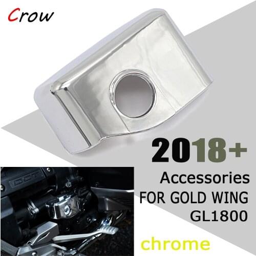 Motorcycle Chrome Rear Main Cylinder Head For Honda Goldwing 1800 F6B GL1800 Gold Wing Tour DCT 2018 2019 2020 Motorcycle parts