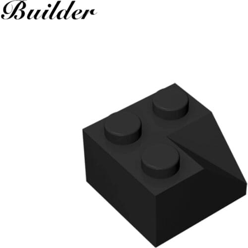 Building Blocks 3046 2x2 Slope Concave Roof Tile 10pcs Assembles Bricks Parts Compatible With Major Brands Technological Toys