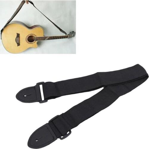 Guitar Strap Leather Head Adjustable Shoulder Strap For Guitar Electric Guitar Bass Guitar Parts Accessories