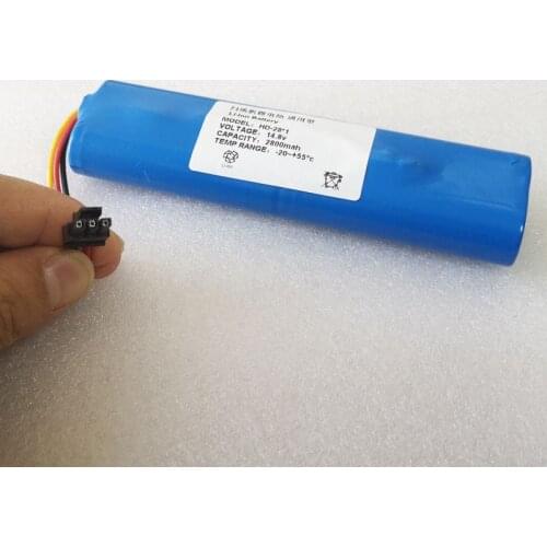 14.8V 2800mah Rechargeable Li-ion Battery Pack for Jisiwei I3 Sweeping Robot Home Intelligent Navigation Vacuum Cleaner