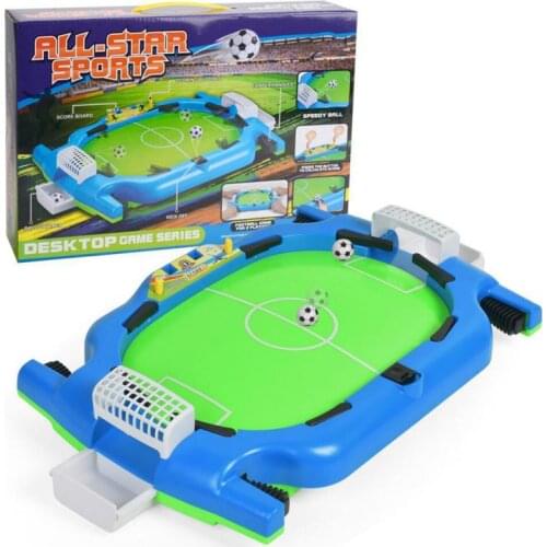 Mini Table Top Football Board Game Set Fun Portable Desktop Soccer Indoor Family Game Machine Sport Educational Toy Kids Gifts