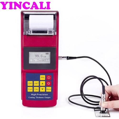Newly Coating Thickness Gauge Leeb262 Built-in Printer Operating Principle Magnetic induction and Eddy Current Thickness Tester