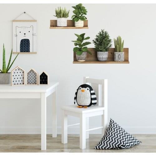 New plant bonsai creative wall stickers Living room background wall decorative wall stickers