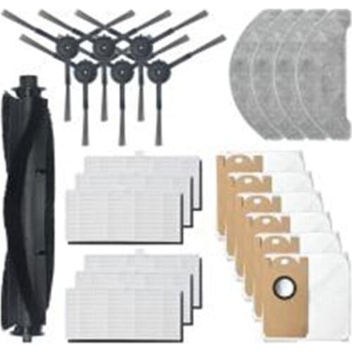 Main Rolling Brushes Side Brushes Filters Dust Bags Rags for Viomi S9 Vacuum Cleaner Accessories
