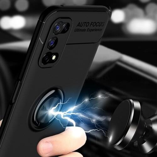 Shockproof Case For Oppo A95 A94 A93 A92S A91 A74 A54 A72 A55 A54 A52 A15 A15S F19 F17 Find X2 Pro Realme 8 7 7i C17 Ring Cases