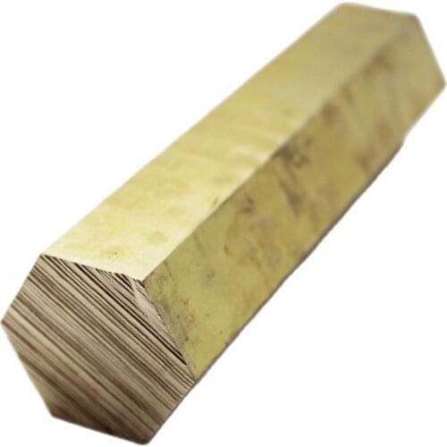 Hex Brass Stock Metal Bar Rod 500mm long