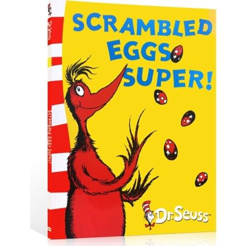 SCRAMBLED EGGS SUPER By Dr.Seuss Kids Storybook Children Learning English Picture Book Baby Early Educational Toys