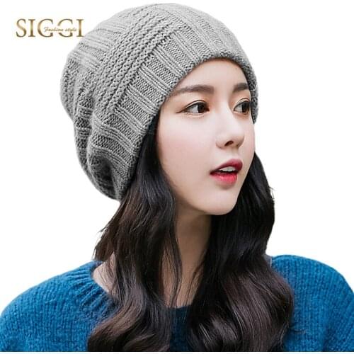 FANCET Winter Women Beanies Skullies Wool Warm Viscose Brim Fleece Knitted Hats For Girl Soft Cute Casual 2019 Bonnets 89222