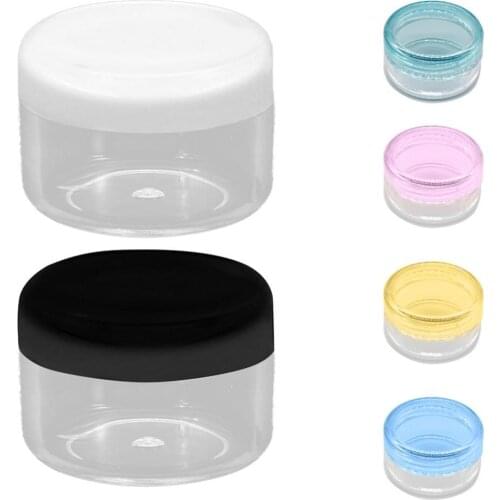 Hot Sale 10Pcs 5g Travel Empty Face Cream Box Bottle Cosmetic Storage Container Refillable Bottles