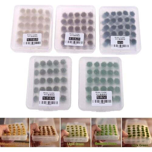 50 pieces of World of War decorative landscape DIY miniature war game railway landscape model landscape