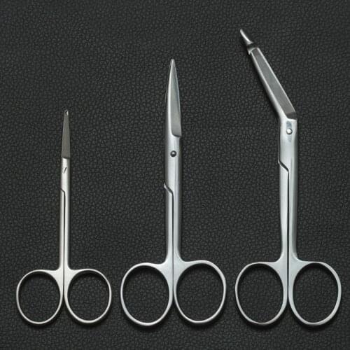Stainless steel surgical instruments double eyelid tools ophthalmology orthopedics bandage scissors household scissors accessori