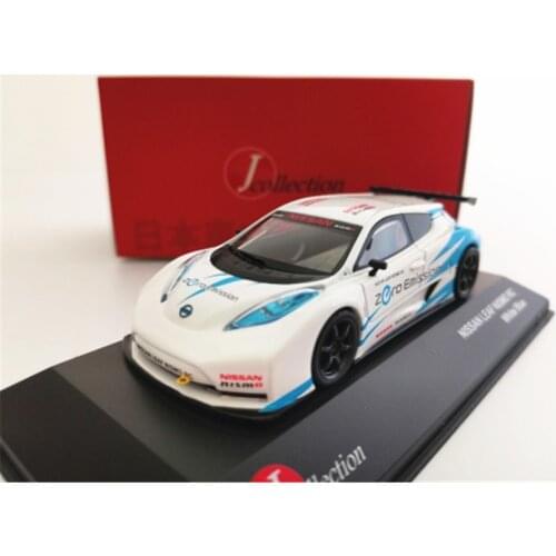 J-collection 1:43 NISSAN LEAF NISMO RC alloy model Car Diecast Metal Toys Birthday Gift For Kids Boy