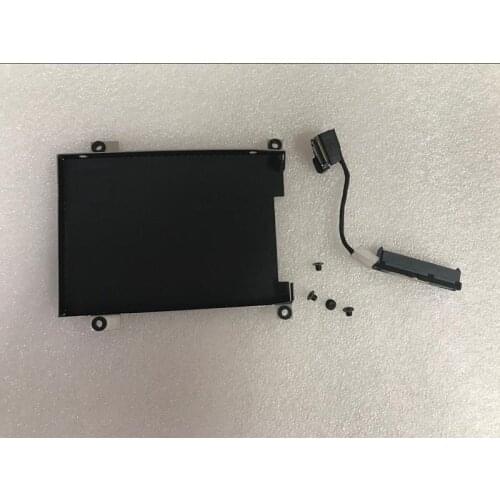 New Hard Drive Disk Cable For Dell Latitude 5480 E5480 HDD Cable 80RK8 +Caddy Frame Bracket 0NDT6