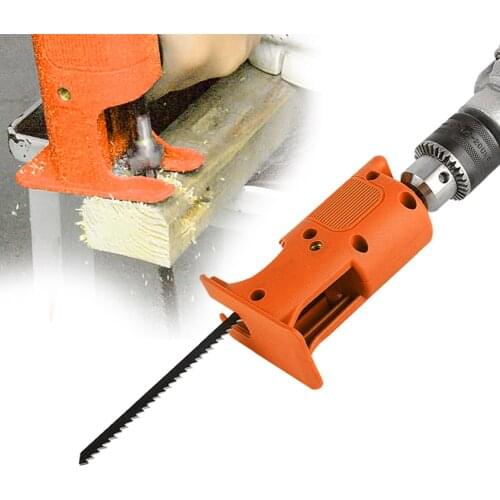 Electric Drill Modified Reciprocating Saw Adapter Kit Portable Reciprocating Saw Adapter Electric Drill for Wood