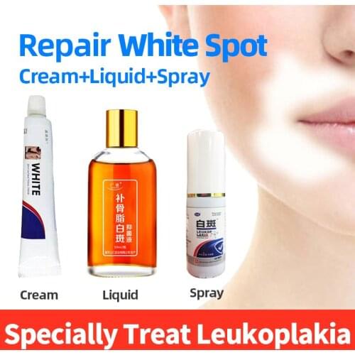 Dermalight Vitiligo Treatment Ointment Chinese Medical Leukoplakia Repair Cream White Spot Disease Pigment Melanin Promoting