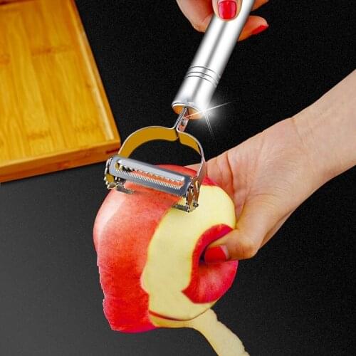Stainless Steel Peeler Potato Fabulous Peeling Gadget Apple Paring Knife Kitchen Fruit Household Multi-Functional Beam Knife