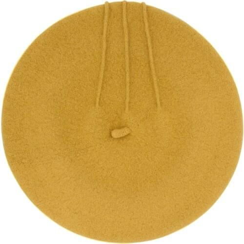 Boina Vasca Elósegui Hiru 100% merino wool finished with lining, flights (inches):12/women)