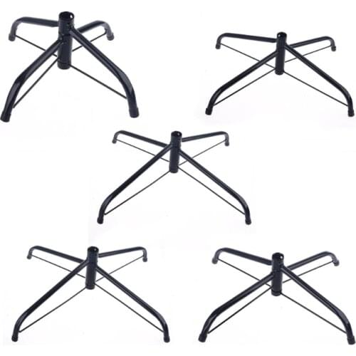 30/35/40/45/50/60 Christmas Tree Base Stand Foldable Iron Bracket Bottom Holder