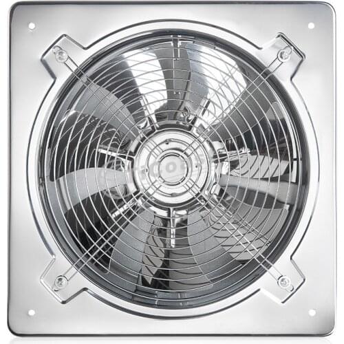 6 inch 220V High Speed Exhaust Fan Toilet Kitchen Bathroom Window Industrial Extractor Ventilation Fan