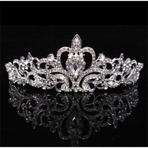 Wedding Crown Hair Jewelry Bridal Headpiece woman Baroque Rhinestones Crystal Tiaras Bride Party Crowns Wedding Hair Accessories