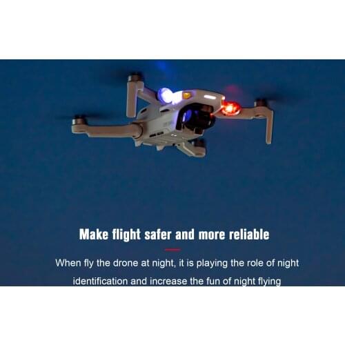 Mavic Air 2S LED Lights Night Flight Flashing Indicator Light Lamp For DJI Mini 2/Mini SE/FPV/Mavic 2/MINI SE Drone Accessories