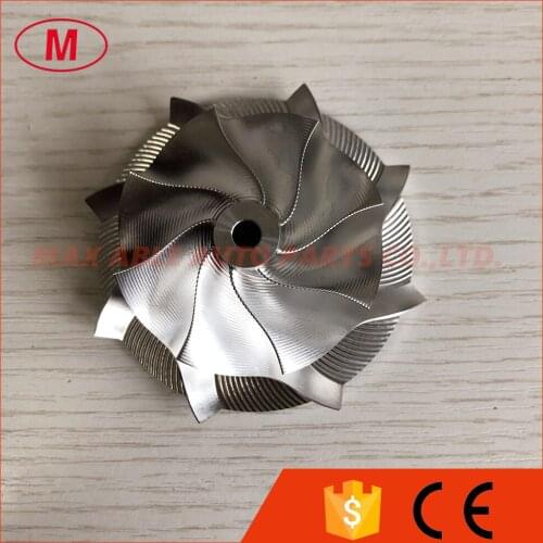TD04 8+0 blades 50.00/67.00mm Point milling high performance Turbocharger Billet/milling/aluminum 2618 compressor wheel