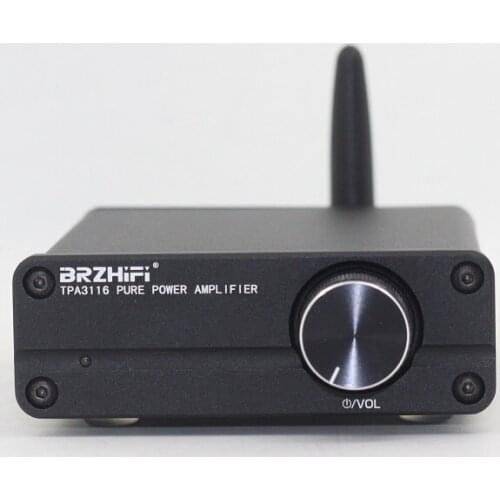 TPA3116 Pure Power Amplifier 50W Channel 2.0 Stereo Lossless Bluetooth 5.0 19V3.4A Mini Size Portable Hifi Enclosure