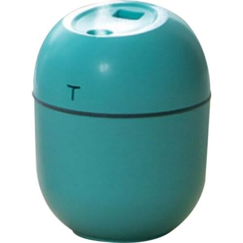 H7JC 200ml Ultrasonic Mini Air Humidifier Aroma Essential Oil Diffuser USB Charging Home Car Fogger Mist Maker with LED Night