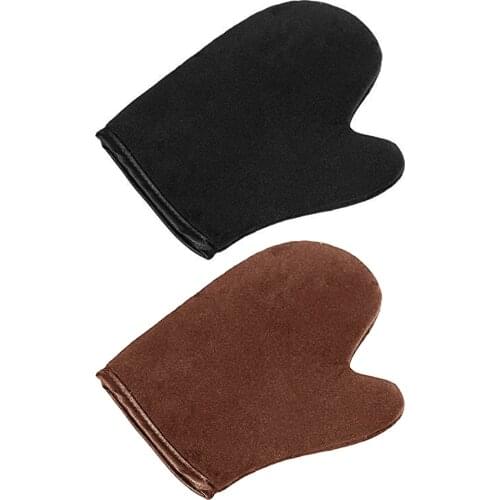 Body Cleaning Mitten Self Tanning Oiling Applicator Gloves Cream Lotion Mousse Mitts Body Cleaning Glove Self Tanner Skin Care