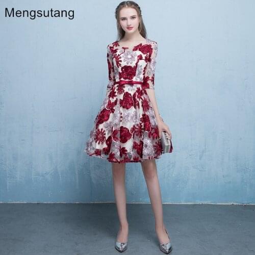 Robe de soiree 2021 New arrival O-Neck A-Line lace up slim vestido de festa prom dresses party dresses Custom made