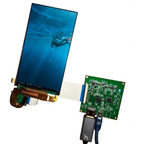5.5" LS055R1SX04 1440x2560 IPS LCD LED Panel + HDMI To MIPI Controller Board Kit diy Screen for 3D printer