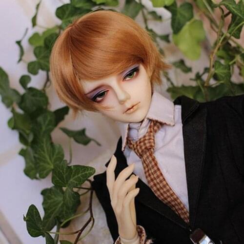 1/3 1/4 1/6 1/8 Bjd SD Short Cool Wig Hair High Temperature Wire BJD Wig For BJD Doll Wig